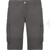 Leichte Bermuda-Shorts Für Damen Mit Mehreren Taschen Damenhose